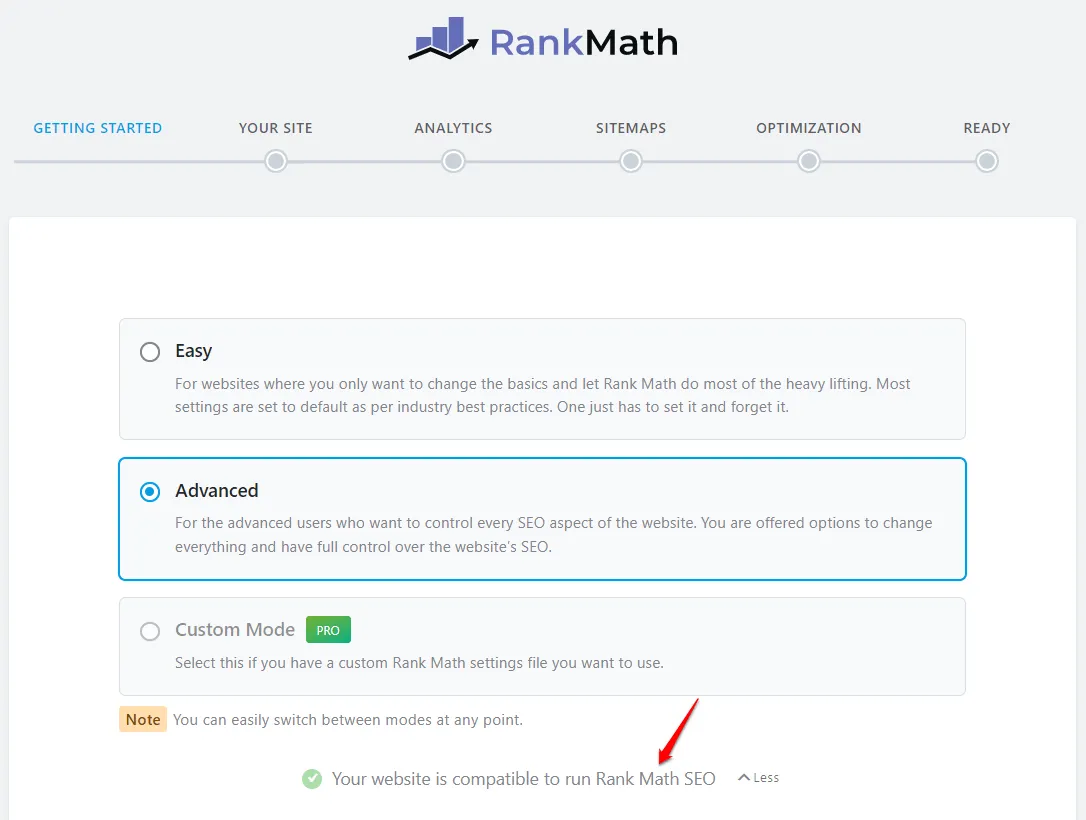 How to set up rank math