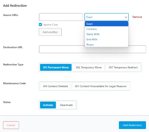 How To Set Up Redirection In Rank Math