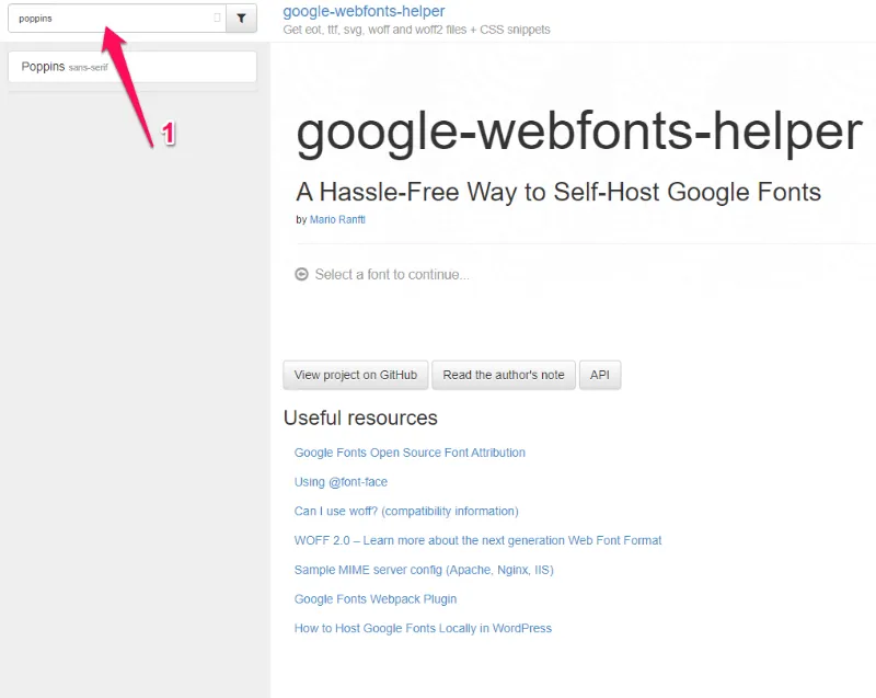Host Google Font Locally_2