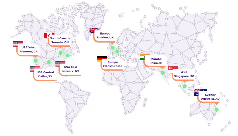 Hostarmada Data Center Locations