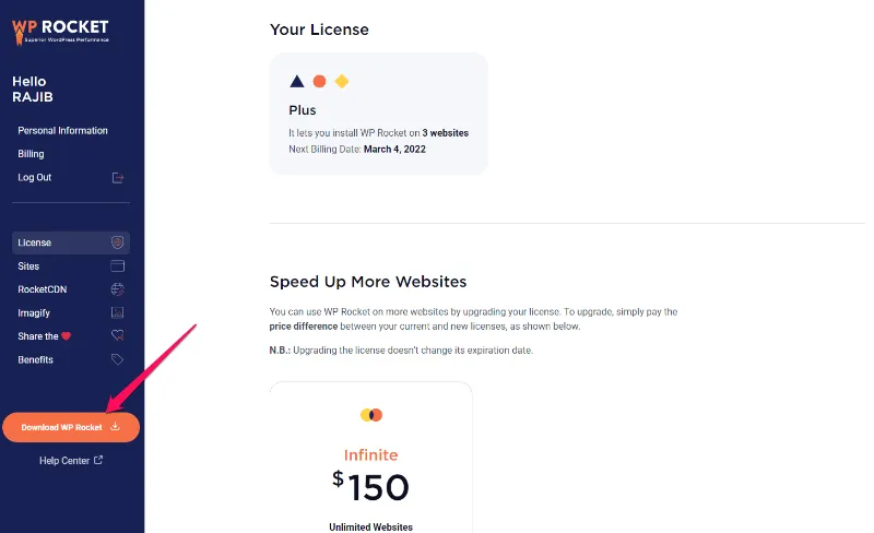 How to install WP Rocket