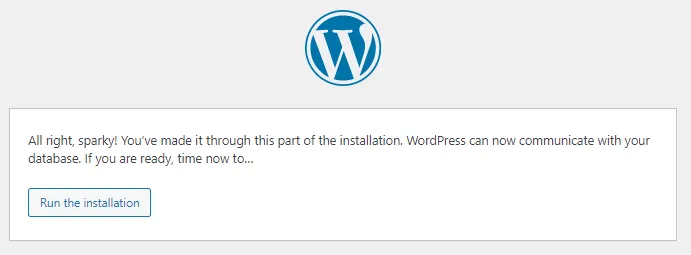 How to install wordpress