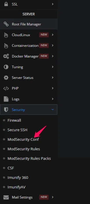 modsecurity