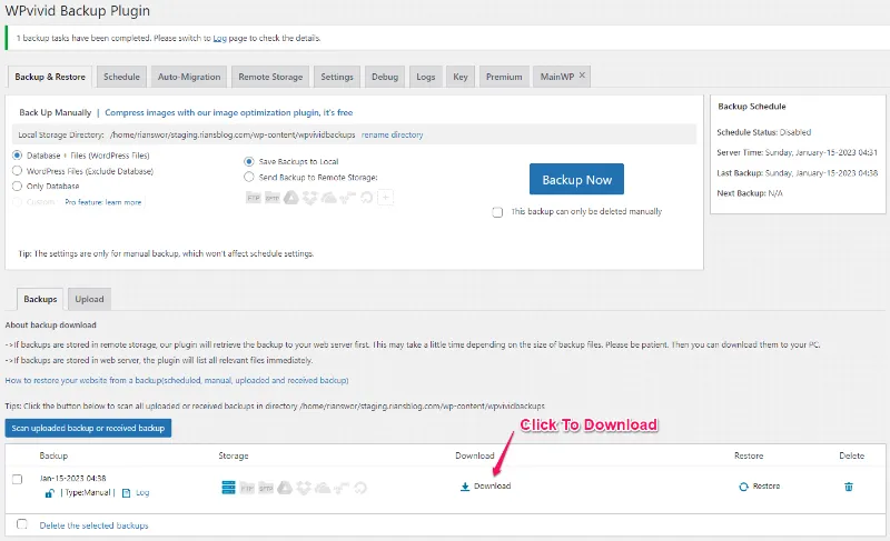 Move WordPress Site To New Domain_2
