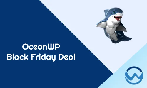OceanWP Black Friday Deal