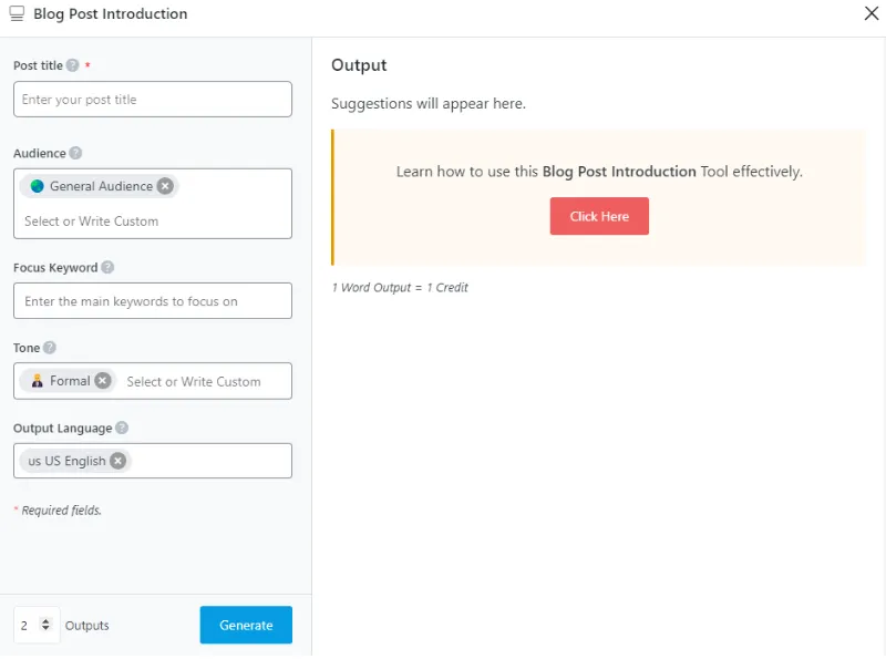 Rank Math Content AI