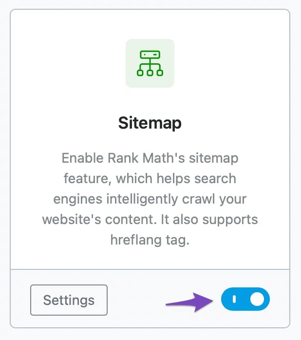 Rank Math Sitemap Module